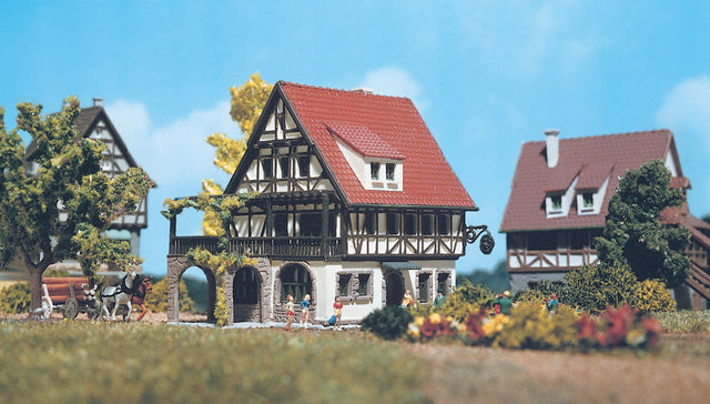 Half Timber Inn Sonne -- 2-5/8 x 2"  6.7 x 5.1cm