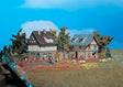 Farmhouse w/Barn -- 2 x 1-1/2"  5 x 3.8cm, 2 x 1-5/8"  5 x 4.2cm