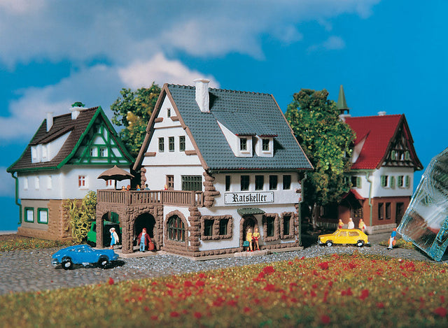 Village Inn -- 2-5/8 x 2"  6.6 x 5cm