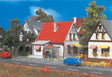 White House w/Red Roof -- 2-3/8 x 2-1/4 x 2"  6 x 5.8 x 5.2cm