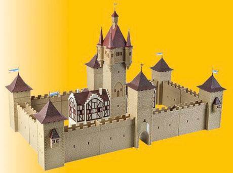 Middle Ages Castle -- Kit - 22 x 12-3/16 x 14-9/16"  56 x 31 x 37cm-2