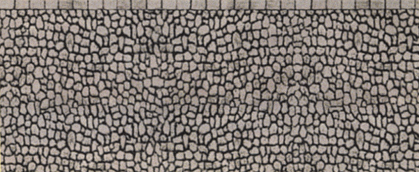 Stone Pattern Embossed Sheets -- Random Cobblestone