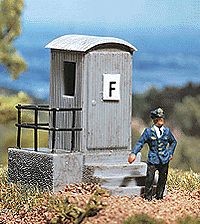 Telephone hut