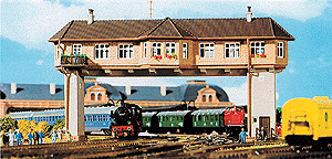 Double Track Switch Tower -- 8 x 2-1/2" 20 x 6cm