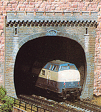 Double Track Tunnel Portal