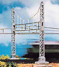 Catenary System Parts -- Tower Mast pkg(2)