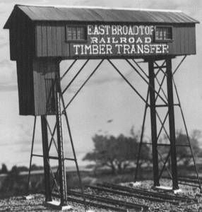 EBT timber transfer crane
