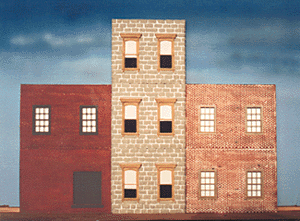 False-Front Buildings Factory w/Loading Dock