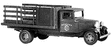 American Light Trucks - 1934 -- Stake Truck w/Decals