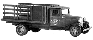 American Light Trucks - 1934 -- Stake Truck w/Decals