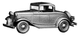 Automobile 1932 -- Roadster (Top Up)