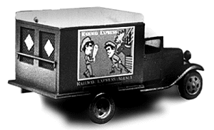 American Light Trucks - 1934 -- Railway Express Agency Panel Truck w/Decals