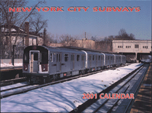 2001 Calendar -- NY Subway