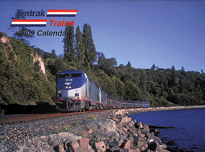 2009 Calendar -- Amtrak