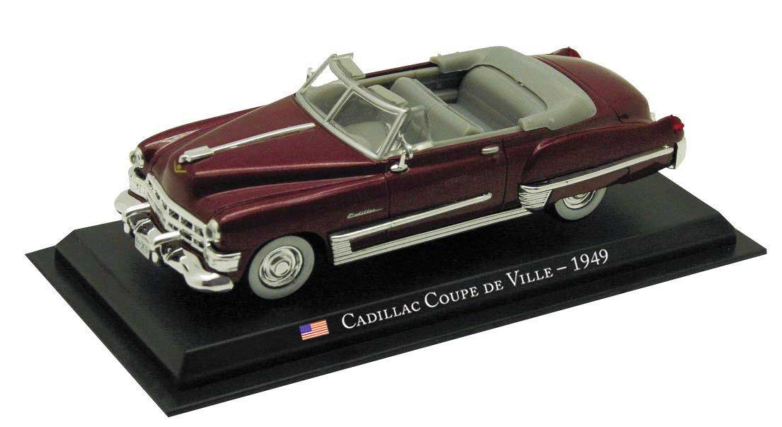 1949 Cadillac Coupe de Ville Convertible - Assembled -- Maroon