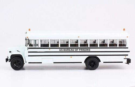 GMC Bus - Assembled -- U.S. Bureau of Prisons (white, black)-2