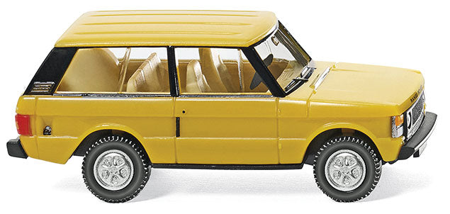 1970 Range Rover - Assembled -- Honey Yellow, Black