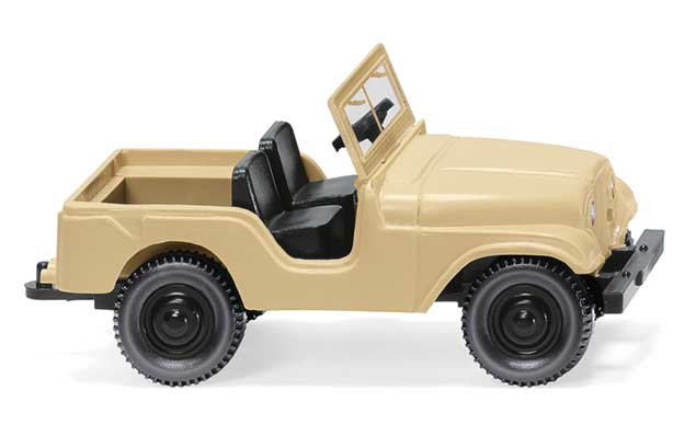 1952 Jeep Globetrotter - Assembled -- Beige