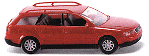 Automobile Audi -- A6 Avant (red)