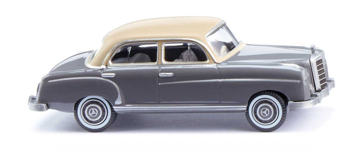 1954-1956 Mercedes-Benz 220 S Sedan - Assembled -- Basalt Gray, Ivory-Beige