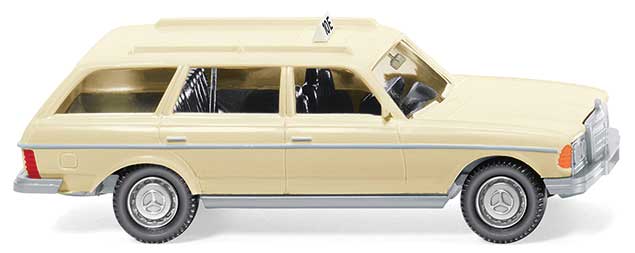 1978-1984 Mercedes-Benz 250T Station Wagon - Assembled -- Taxi (ivory)