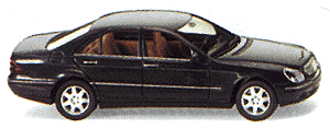 European Automobiles - Mercedes Benz -- S-Class S 500 4-Door Sedan (black)