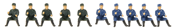 Tractor Drivers - pkg(10) -- Blue Shirts