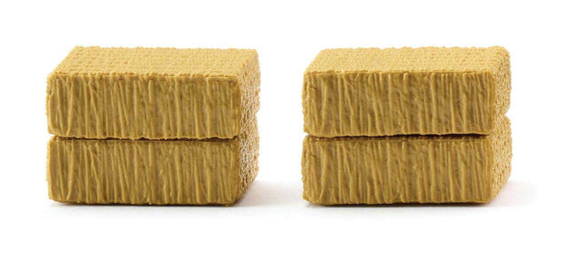 Square Hay Bales -- pkg(4)