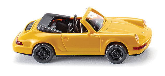 1989 Porsche Carrera Convertible - Assembled -- Yellow