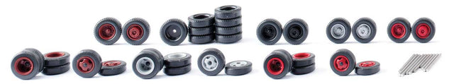 Wheels and Axles for Speed Vans -- Fits 1952-1984 Era Models