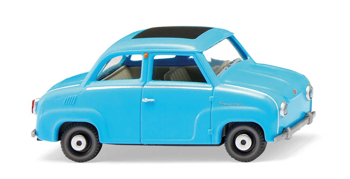 1964-1969 Glas Goggomobil w/Folding Roof - Assembled -- Blue, Black