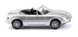 Mazda MX 5 Convertible - Assembled -- Top Down (metallic silver)