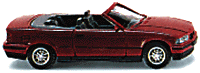Automobile BMW -- 3er Convertible, Top Down (violet)