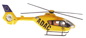 Helicopter -- ADAC (yellow w/blue lettering)