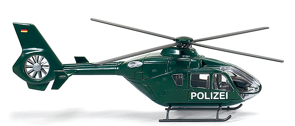 Emergency - Aircraft - Helicopter -- Polizei (dark green)
