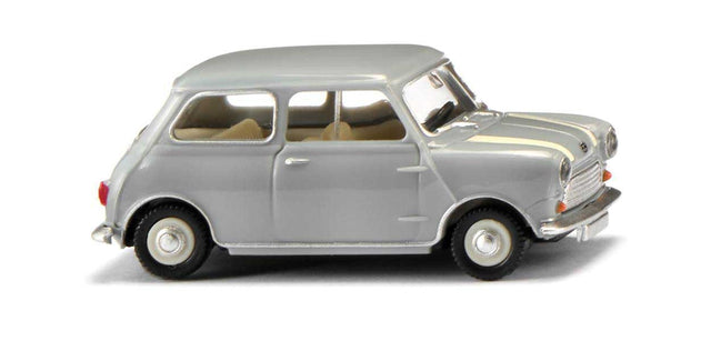 1959-1967 Morris Mini-Minor Austin 7 - Assembled -- Silver-Gray