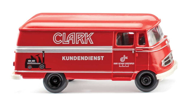 Mercedes-Benz Atego 13 Fire Truck - Assembled -- Clark (red, white, German Lettering)