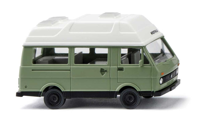 1975-1996 Volkswagen LT 28 Camper Van - Assembled -- Green, White