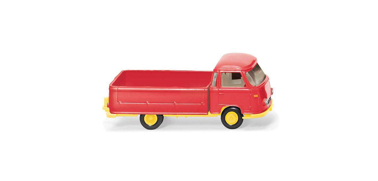 1957 Borgward Low-Side Truck - Assembled -- Red, Yellow