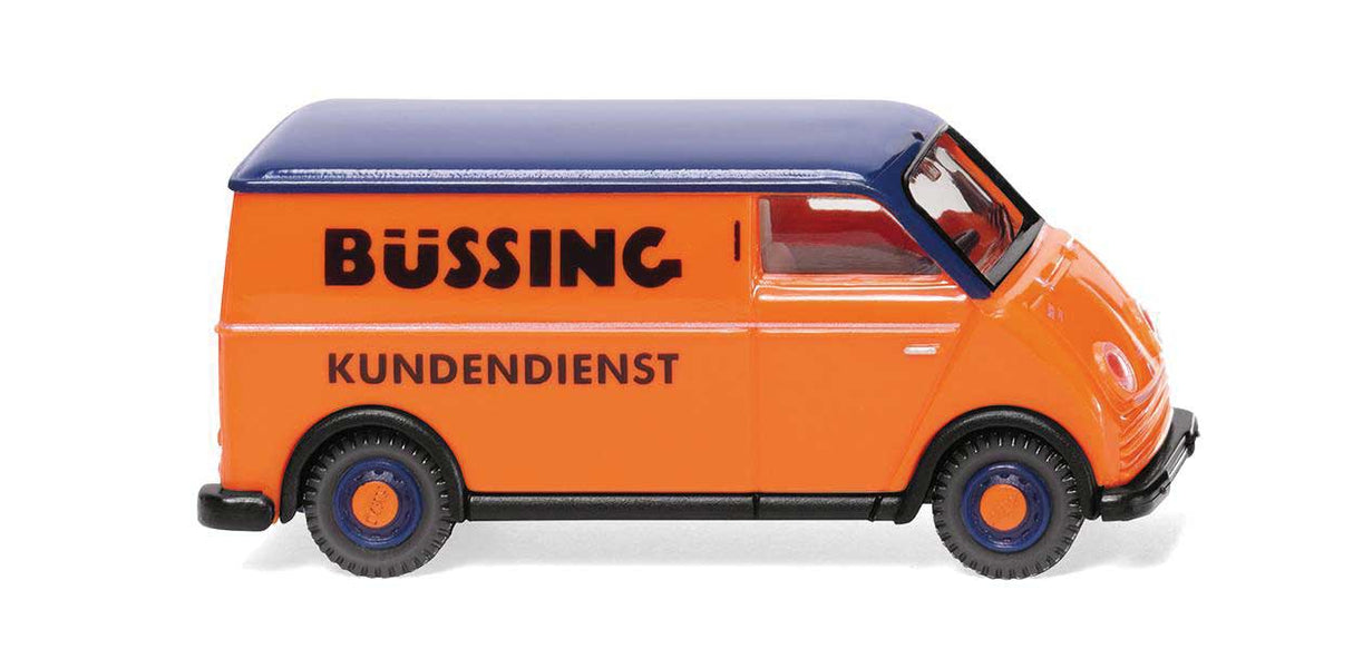 DKW Fast Truck Cargo Van - Assembled -- Bussing Customer Service (orange, blue)