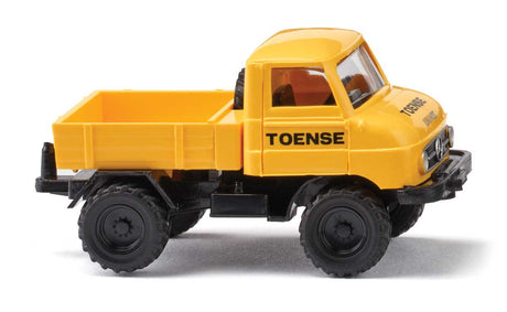 1956-1966 Unimog U 411 - Assembled -- Toense (yellow, black, German Lettering)