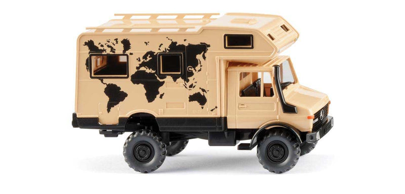 1975-1993 Unimog U 1700 L Camper - Assembled -- Weltenbummler (beige, black)