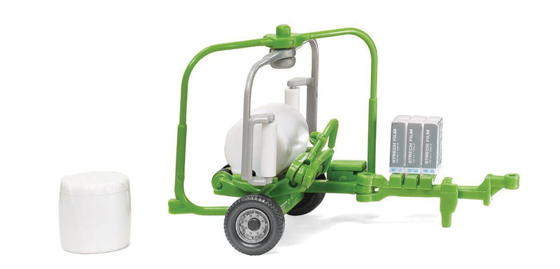 Deutz WrapMaster 1851 Hay Bale Wrapper Trailer - Assembled -- Green