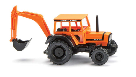 1983-1987 Deutz-Fahr DX 4.70 Farm Tractor - Assembled -- Municipal (orange, black)
