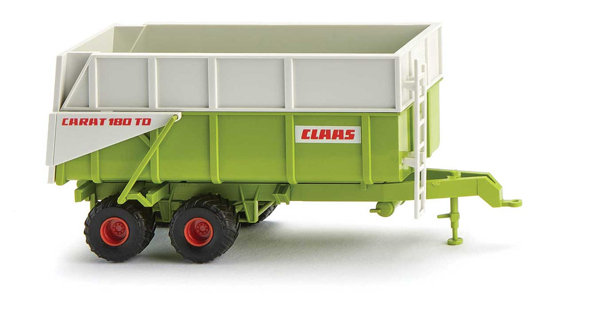 1990-1995 Claas Carat 180 TD Agricultural Dump Trailer - Assembled -- Green, White