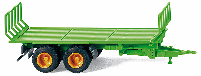 Farm Machinery - Trailers -- Joskin 2-Axle Hay Trailer w/Stake Bed (green)