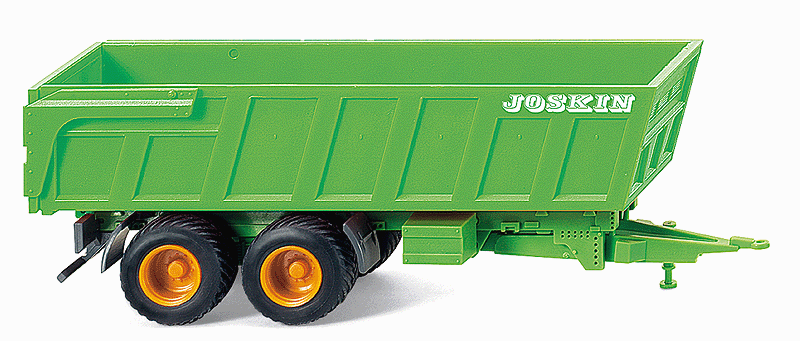 Joskin Dump Trailer - Assembled -- Green, Red