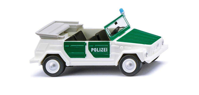 1969-1980 Volkswagen Thing 181 Convertible - Assembled -- Police (white, green, German Lettering)