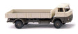 1961-1965 Henschel HS 14/16 Low-Side Truck - Assembled -- Beige, Brown