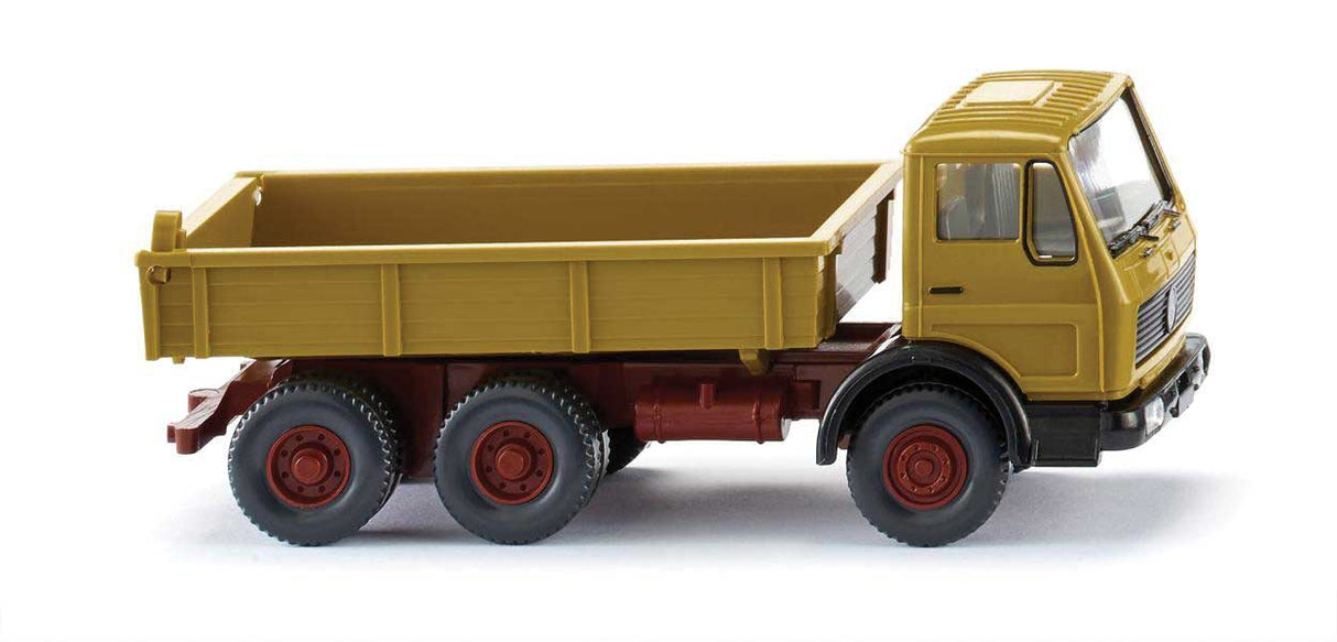 Mercedes-Benz NG Tipper Dump Truck - Assembed -- Yellow, Red